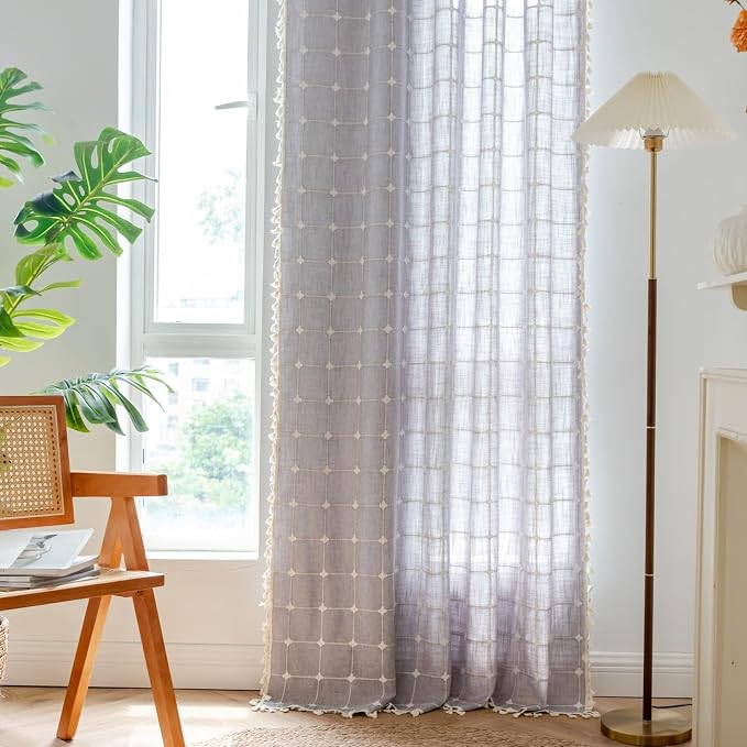 Sutuo Home Boho Curtains 96 Inches Long - Image 2