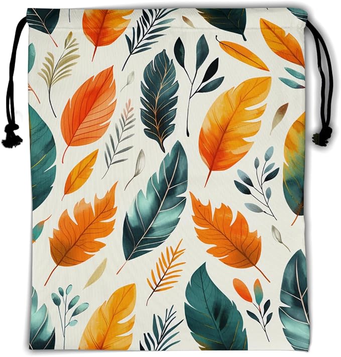 Giwawa Colorful Leaves Gymnastics Grip Bag Palm Leaf Grip Bag by Giwawa