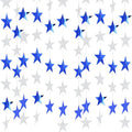 BEISHIDA Blue Silver Star Garland Decor Twinkle Star Banner Backdrop 2026 by Beishida