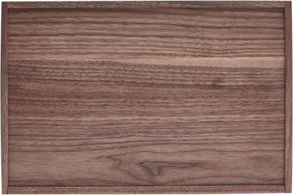 pandapark Wood Organizer Tray,Black Walnut,Desk & Drawer Storage Box (Walnut Master)