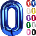 Blue Number 0 Balloon 40 Inch by IWERP