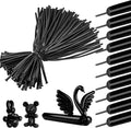 260 Balloons 100 PCS Black by YXYL