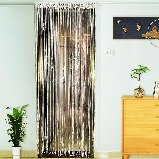 Home Decor Sequin Curtain for Doorway, Door String Curtains, 39x79 inch Hanging - Image 2