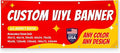 Custom Vinyl Banner with 150+ Sizes – Personalized Outdoor or Indoor Sign – Any by Unknown