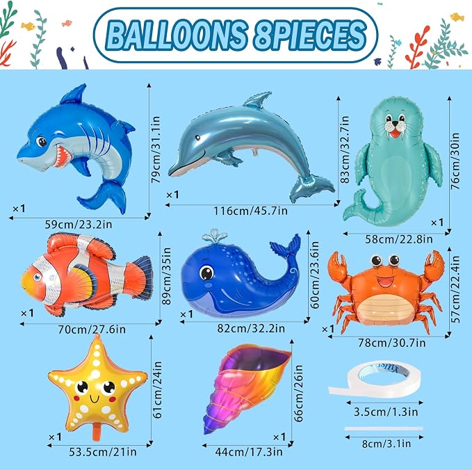 Sea Animal Balloons - Image 6