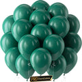 Pro Duralatex Dark Green Extra-Thick Balloons 120 Pack 10 inch | Emerald Hunter by Bezente