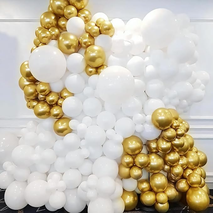 110pcs Gold Balloons 12 Inch Latex Balloon - Image 6