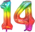 40 inch digital balloon, Jelly Color, Number 14 by TNCDJKPA