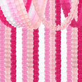 Rose-Red Pink-White Party-Decorations Streamers Garland - 157Ft Four-Leaf by Hugtmr