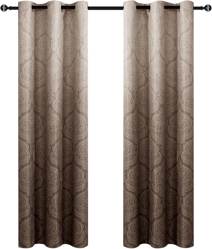 DWCN Ombre Blackout Curtains for Living Room - Image 8