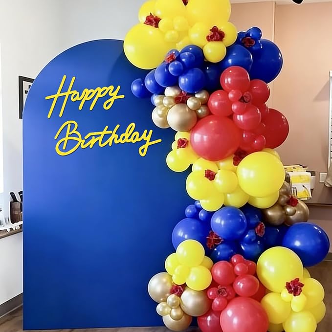 TONIFUL Happy Birthday Sign for Backdrop - Image 5