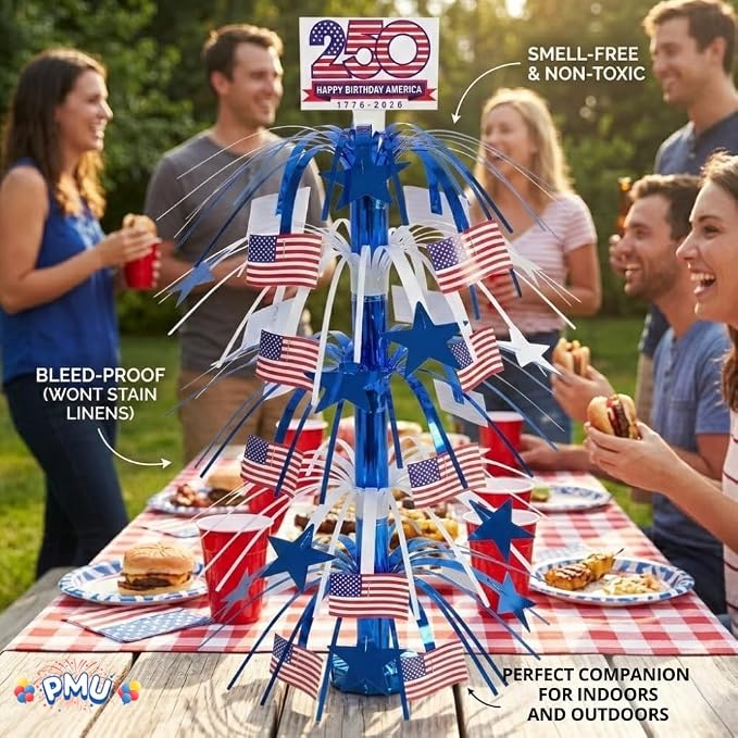 PMU 21 Inch Patriotic Centerpieces - Image 6