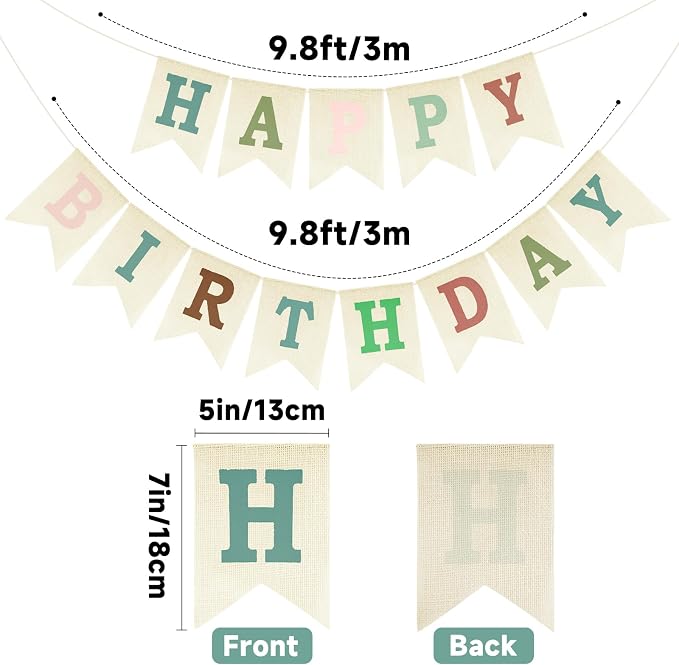 Anwyll Happy Birthday Banner - Image 2