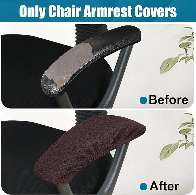 Smiry Office Computer Chair Armrest Covers - Image 6