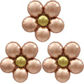 Daisy Balloons Birthday Party Decorations Rose Gold Flower Daisy Balloon Kit by Unknown