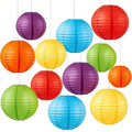 Colorful Paper Lanterns Set by AimtoHome