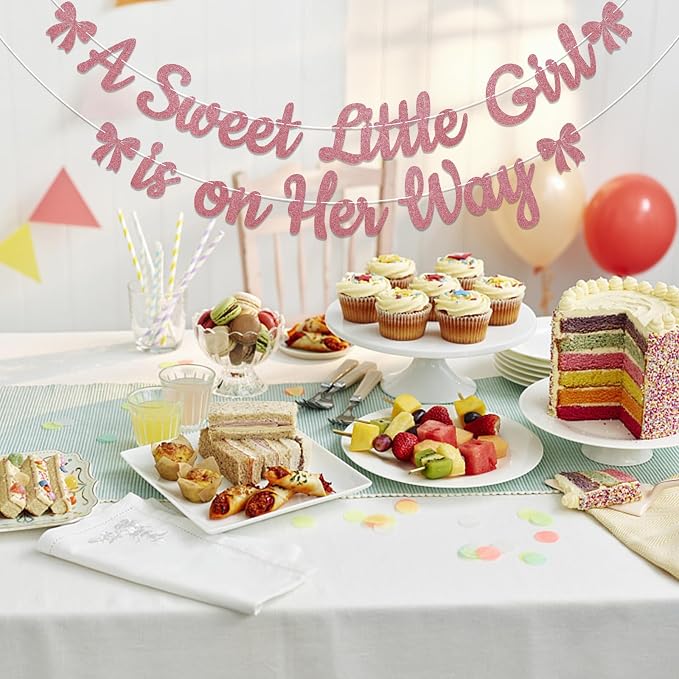 A Sweet Little Girl is on Her Way Banner - Image 4