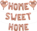 TONIFUL 16 Inch Rose Gold HOME SWEET HOME Letter Balloon by TONIFUL