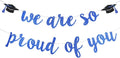 2026 Graduation Banner Party Decorations Blue We are So Proud of You by Unknown