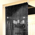 Home Decor Sequin Curtain for Doorway, Door String Curtains, 39x79 inch Hanging by LBttnny