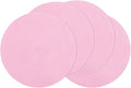 SHACOS Round Braided Placemats Set of 4 Washable 15 inch Round Table Mats by SHACOS