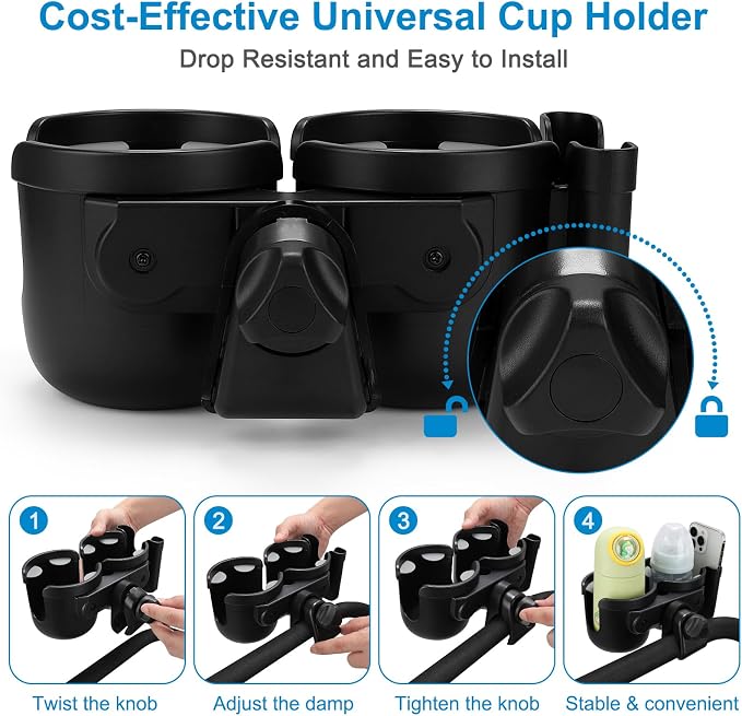 Accmor Stroller Cup Holder - Image 7