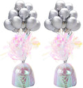 2 Pcs Balloon Weights Holographic Metallic Anchor Balloon Holder by Unknown