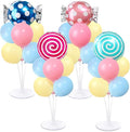 4 Sets Pastel Sweet Candy Theme Party Balloons Stand Kit by Naozinebi