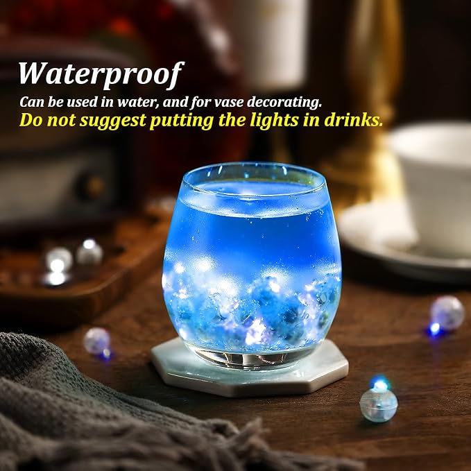 ZGWJ 100PCs Mini Led Lights for Paper Lantern, Led Balloons Light up Balloons - Image 5
