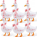 Soulchen 12 Pcs One Silly Goose Balloons Set 33" Giant White Goose Foil Balloons by Soulchen