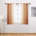 DWCN Ombre Short Sheer Curtains by DWCN
