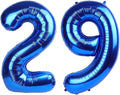 Navy Blue Jumbo Number 29 Balloon 40 Inch, Boy Girl 29 Birthday Supplies by Upgesy