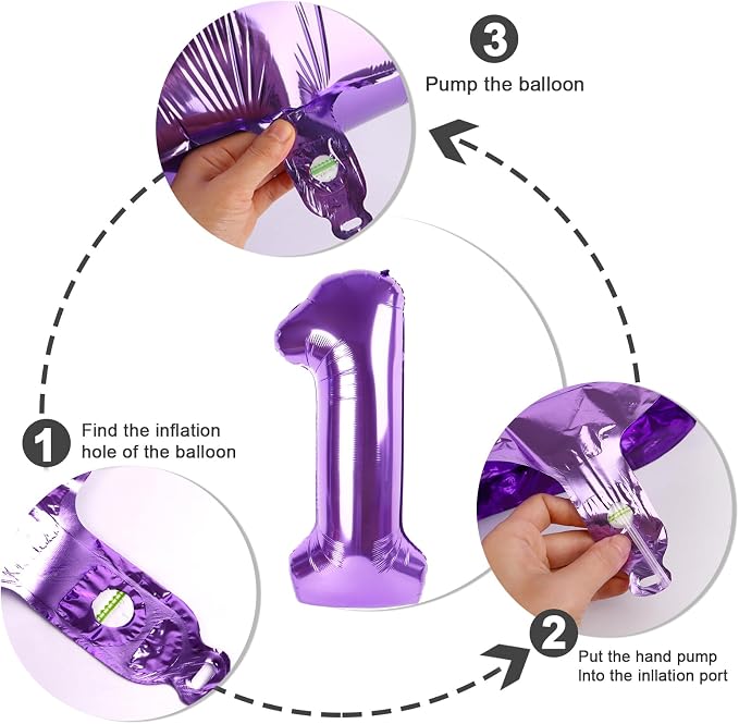 21 Balloon Numbers 40Inch for 12 21th Year Old Birthday Decorations, Inflation - Image 6