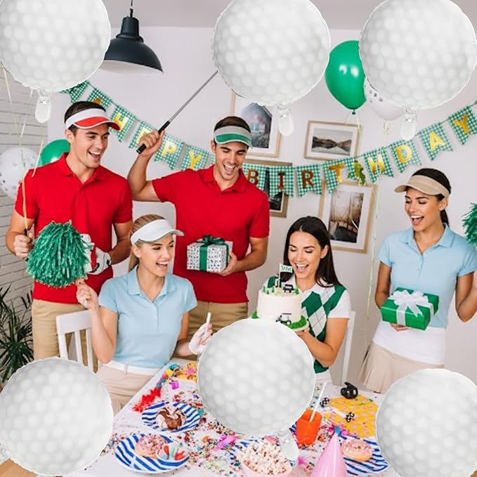 Biapian Golf Balloons Set, 18 Inch Golf Aluminum Foil Balloons - Image 6