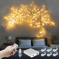 FNHMSL Butterfly Enchanted Willow Vine Lights, 4FT 48LED 3 Color Butterfly by FNHMSL
