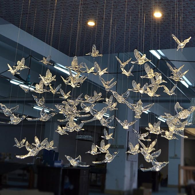Ceiling Decoration Flying Bird Lifelike DIY Hanging Decorative by Laugh+Cat