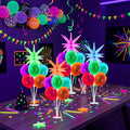 Gejoy 4 Set 40'' Neon Balloons Stand Kit by Gejoy