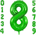 Number 8 Balloons for 8th Birthday Party Decorations, 0-100 Large No.8 Balloons by Joycard