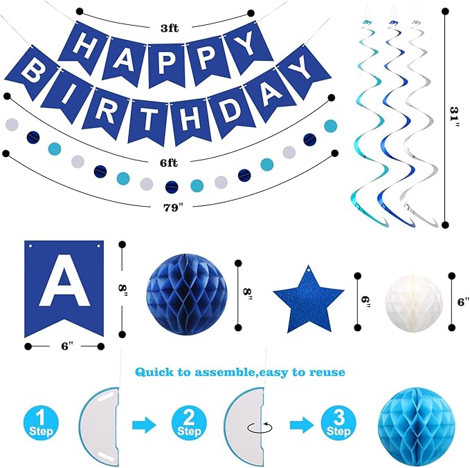 meowtastic Birthday Decorations Happy Birthday Banner - Image 7