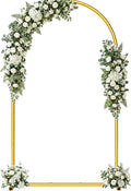 7.2FT Metal Wedding Arch Backdrop Stand, Stable Balloon Arch Frame by CLUDPARK
