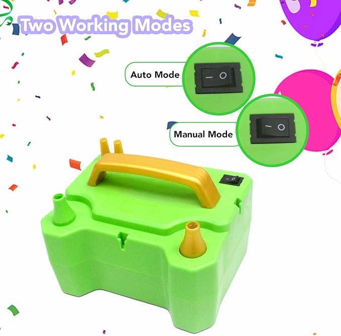 3-in-1 Balloon Electric Inflation & Vacuum Electric Pump | Fast - Image 5