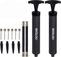 SKOLOO 10" Portable Hand Air Ball Pump Inflator Kit by SKOLOO