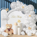 Clear Balloons Different Sizes 135pcs 18 12 10 5 Inch Transparent Balloons Arch by YISHEBAPA