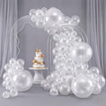 RUBFAC 129pcs Clear Balloons Different Sizes 18 12 10 5 Inches by RUBFAC