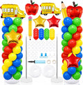 2 Sets 6.6 Ft Back to School Balloon Column Stand Kit by Unknown