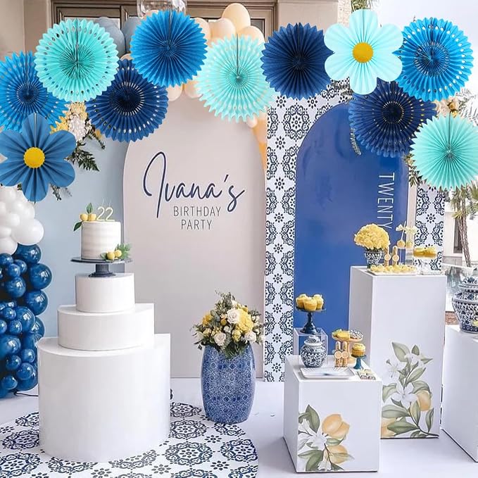 Paper Fans Party Decorations Paper Flowers Decorations - Image 7