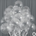 50pcs Clear Balloons, 12inch Transparent Latex Party Balloons | Balloons by ZizasAry