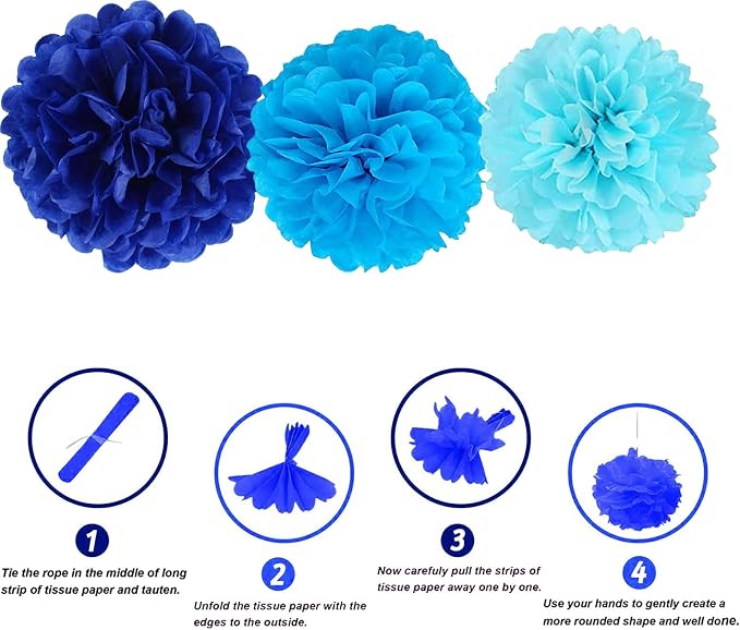 We Moment Navy Blue, 3 Colors of 12 Inch, 10 Inch - Image 3