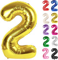 Gold Number 2 Balloon 40 Inch by IWERP