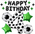 40 Inch Soccer Number 4 Balloon Set, Soccer Birthday Party Decorations | Sports by Unknown